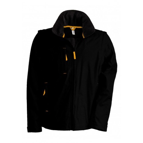 BLUSÃO IMPERM. C/ MANGAS AMOVIVEIS PRETO K639 BLUSÃO IMPERM. C/ MANGAS AMOVIVEIS PRETO K639